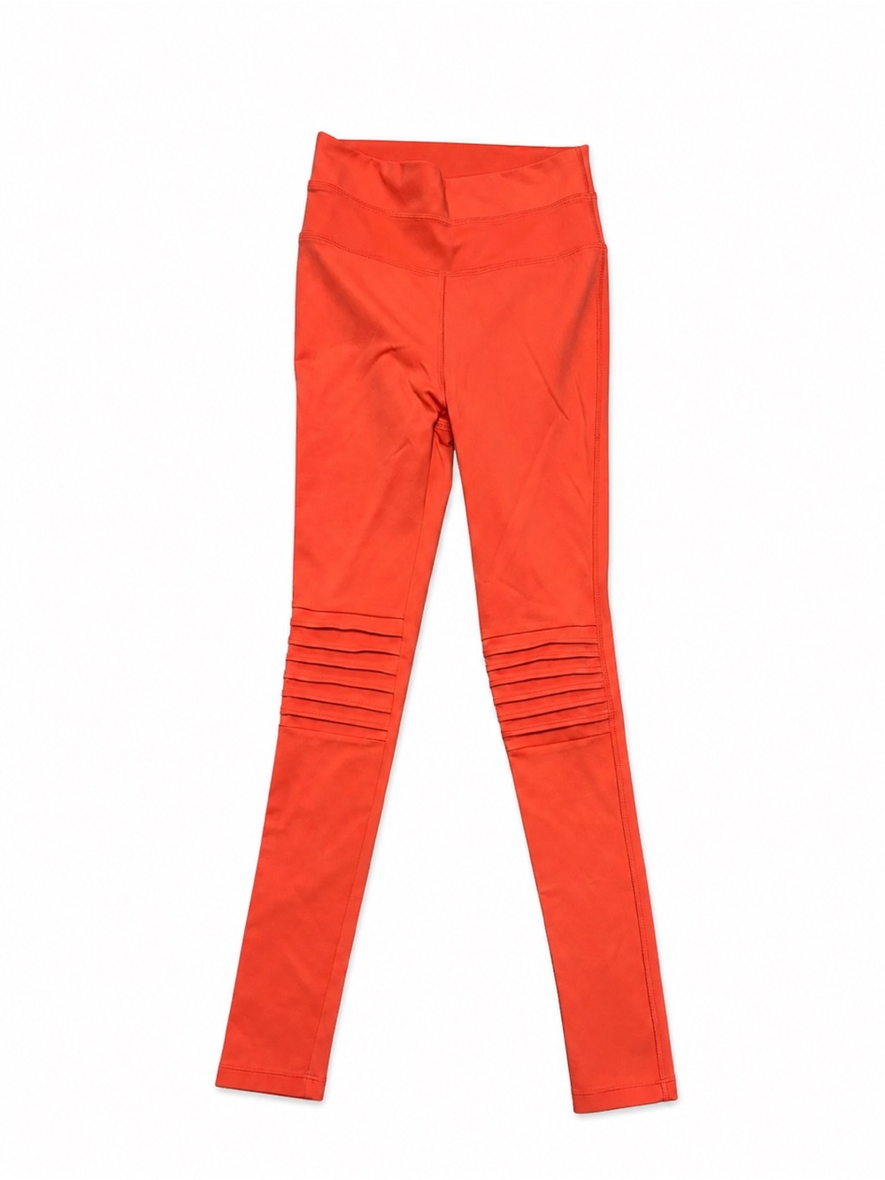 FP Movement by Free People Sculpted High-Rise Moto Leggings — Vibrant Orange